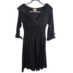 Lindy Bop Dress 1950s Dress Swing Dress Knee Length Dress Ramona XS Black Women